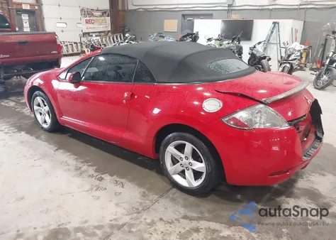 2007 Mitsubishi Eclipse Spyder Gs from USA, damaged, VIN 4A3AL25FX7E027446